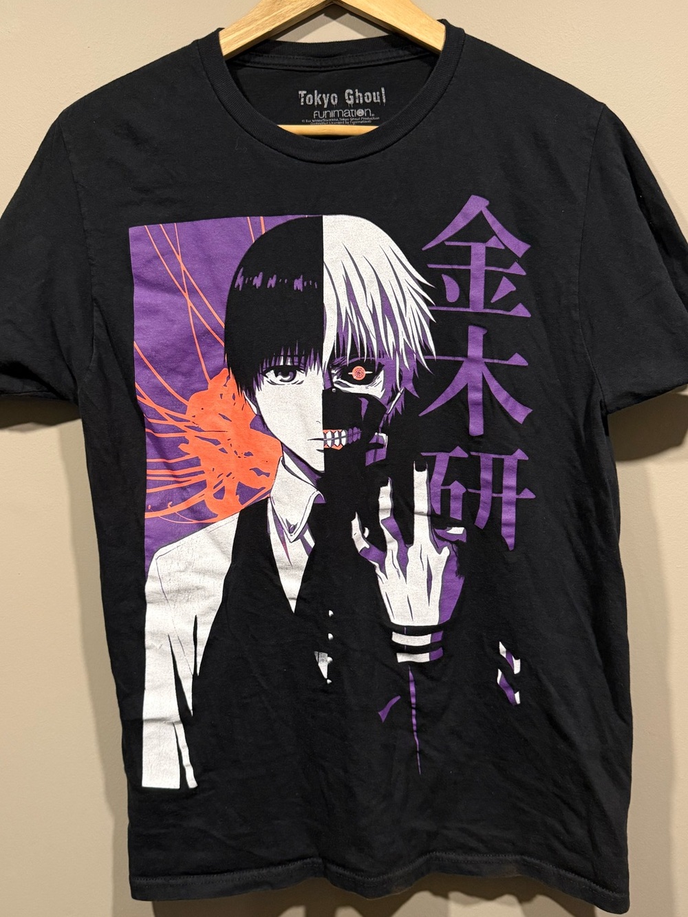 Tokyo Ghoul anime graphic T-shirt